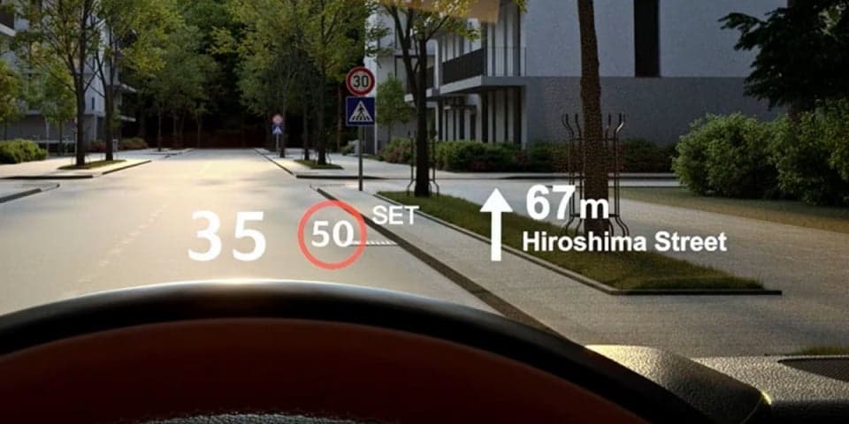 Augmented Reality Active Driving Display